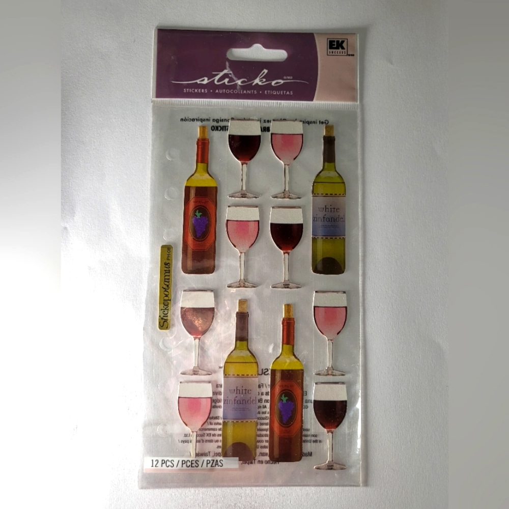 Sticko | Wine Stickers 12pcs